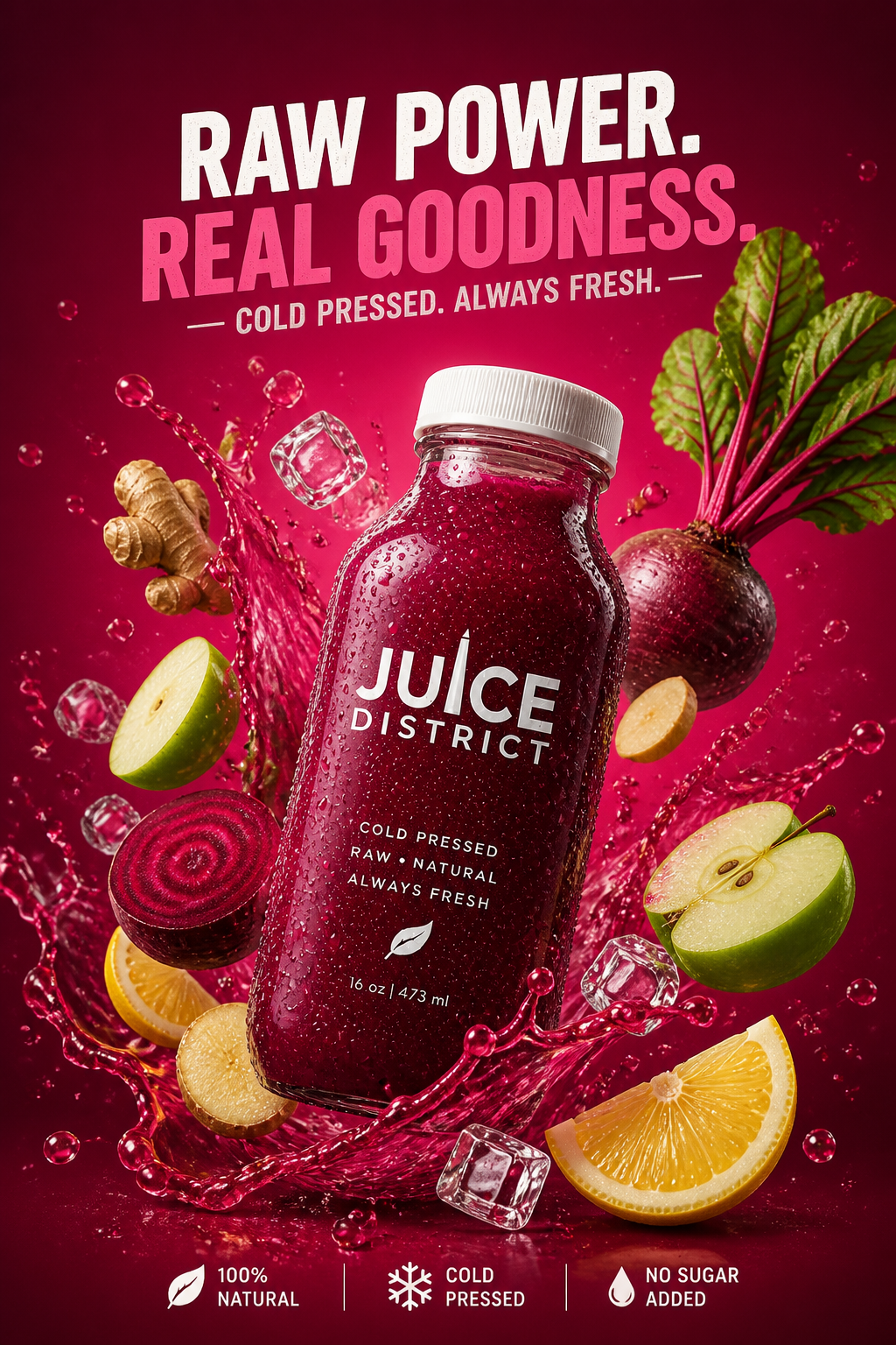 Beet Ya Feet — Cold Pressed Juice | 16 oz