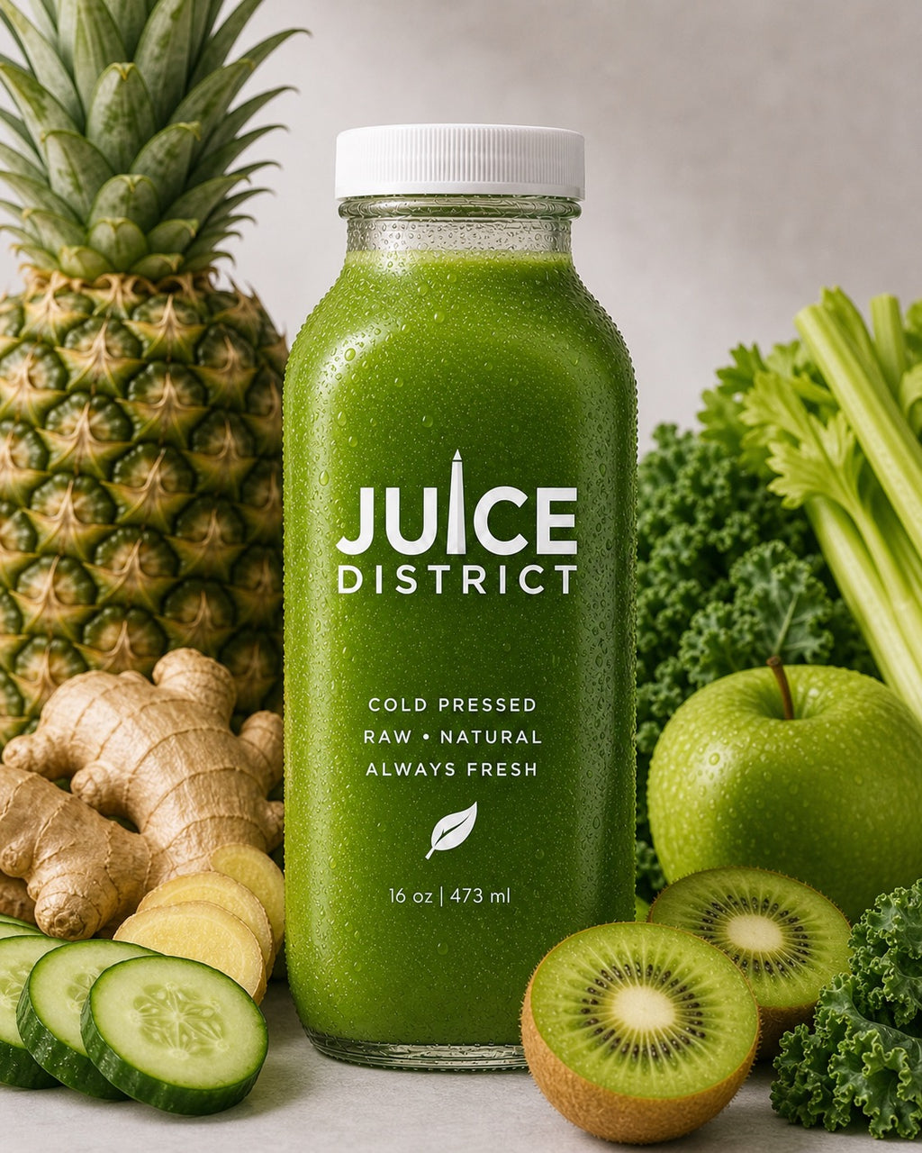 Green Rush — Cold Pressed Juice | 16 oz