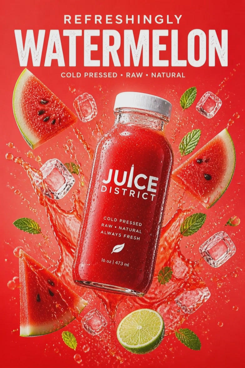 Watermelon Breeze — Cold Pressed Juice | 16 oz